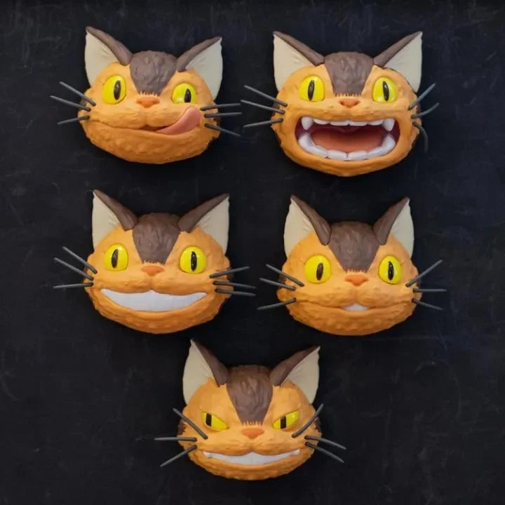 MY NEIGHBOR TOTORO - Catbus Face - Blind Box Magnet (6pcs)