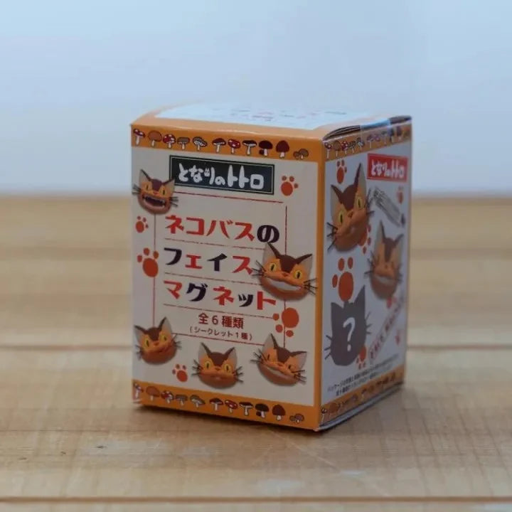 MY NEIGHBOR TOTORO - Catbus Face - Blind Box Magnet (6pcs)