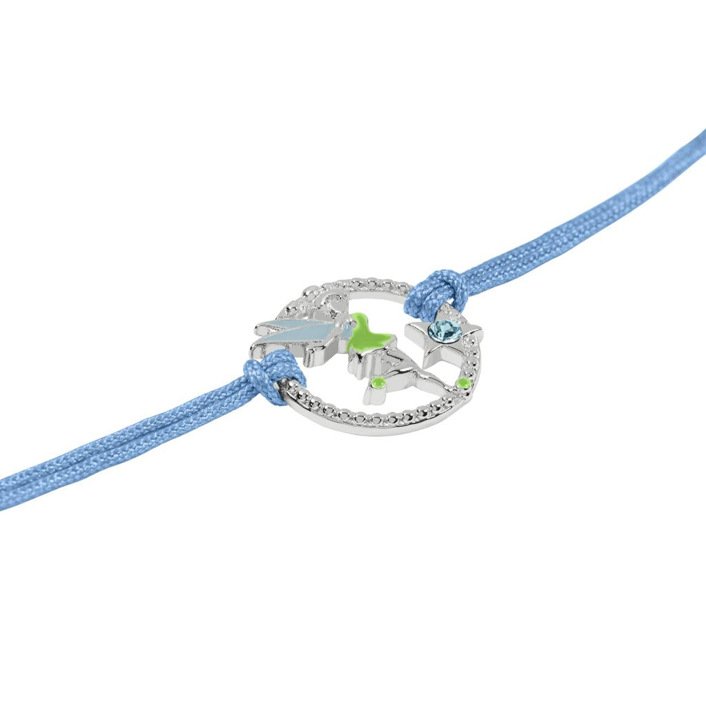 TINKERBELL - Adjustable Cord Bracelet + Pendant