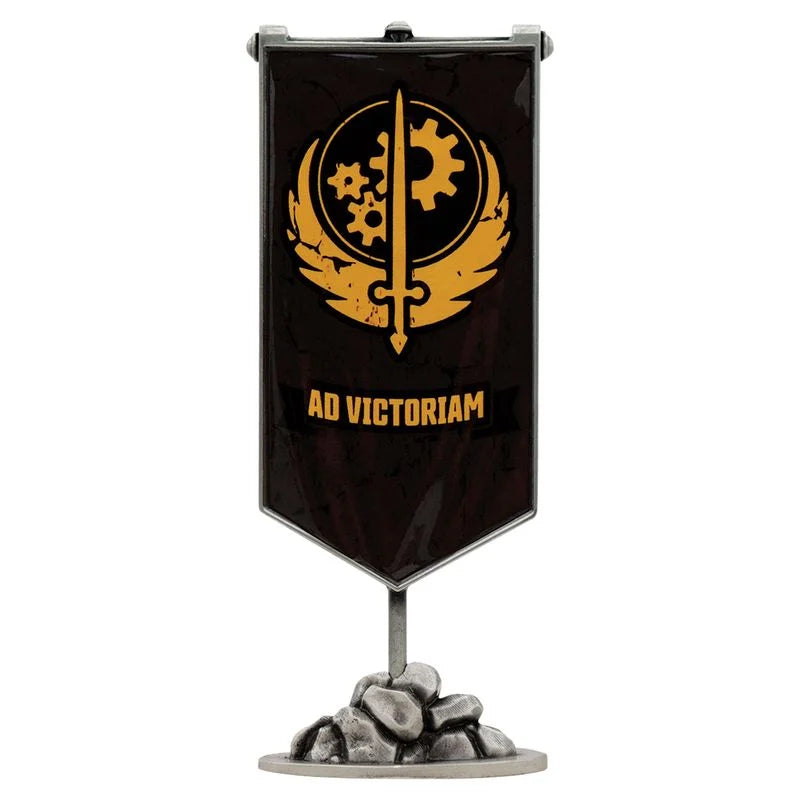 FALLOUT - Brotherhood of Steel Metal Banner - Replica Limited Edition