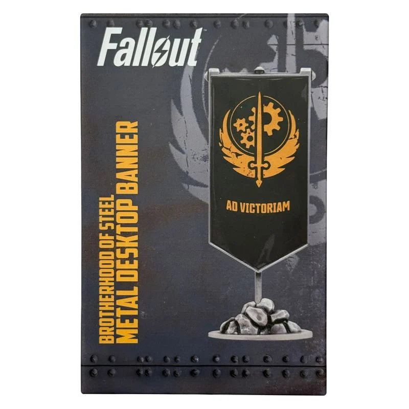 FALLOUT - Brotherhood of Steel Metal Banner - Replica Limited Edition