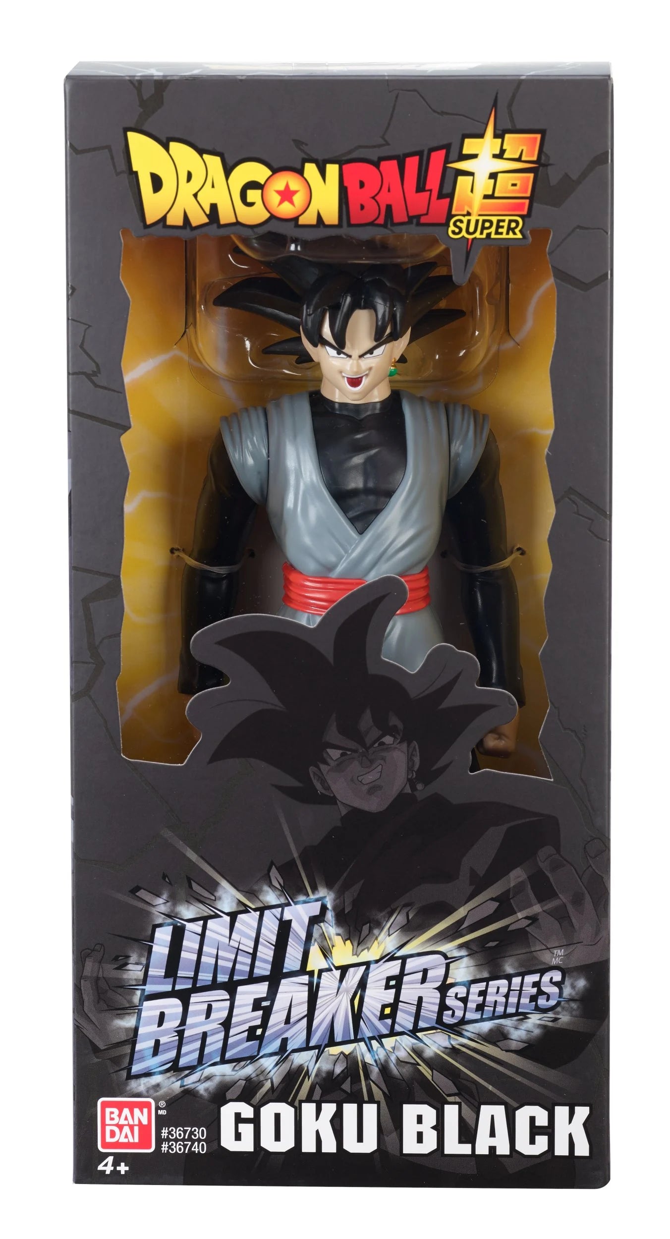 DRAGON BALL - Goku Black- Figurine géante Limit Breaker 30cm