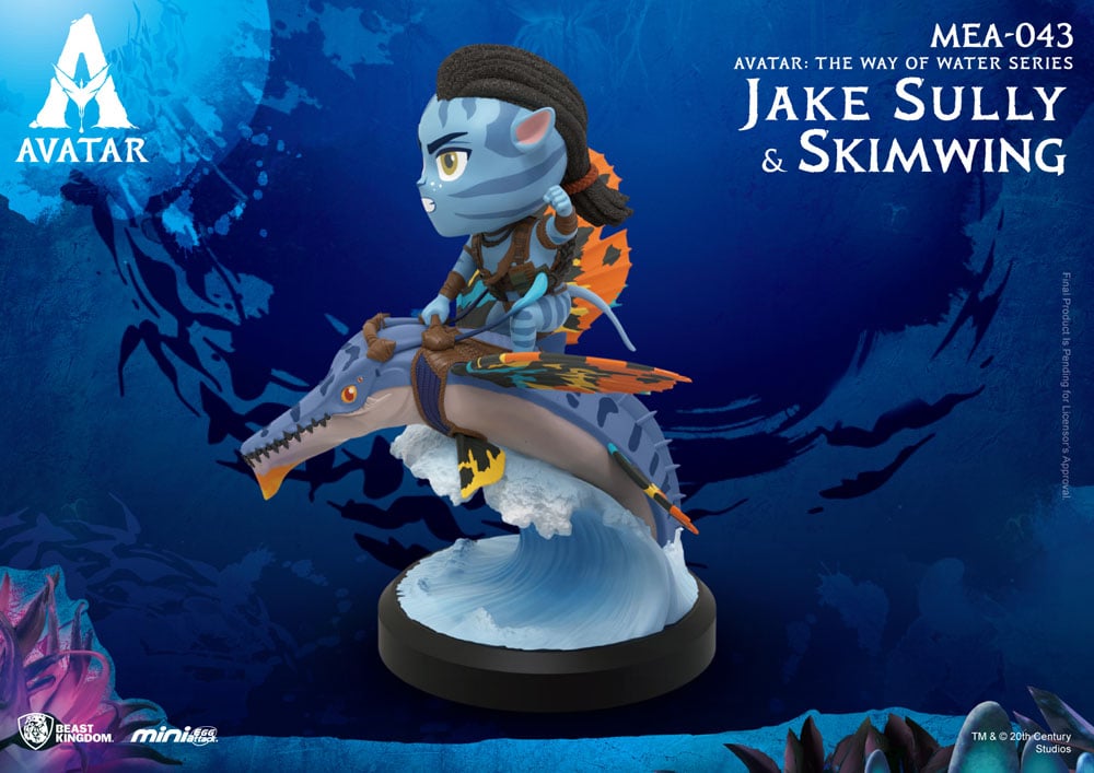 AVATAR THE WAY OF WATER - Jake Sully - Figure Mini Egg Attack 8cm