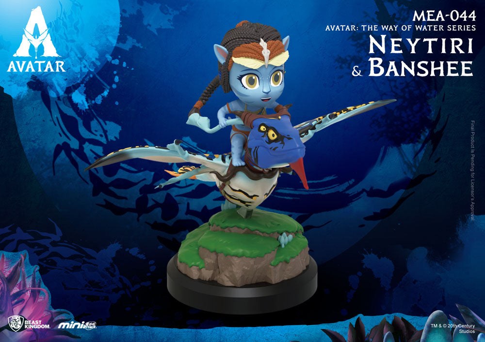 AVATAR THE WAY OF WATER - Neytiri - Figure Mini Egg Attack 8cm
