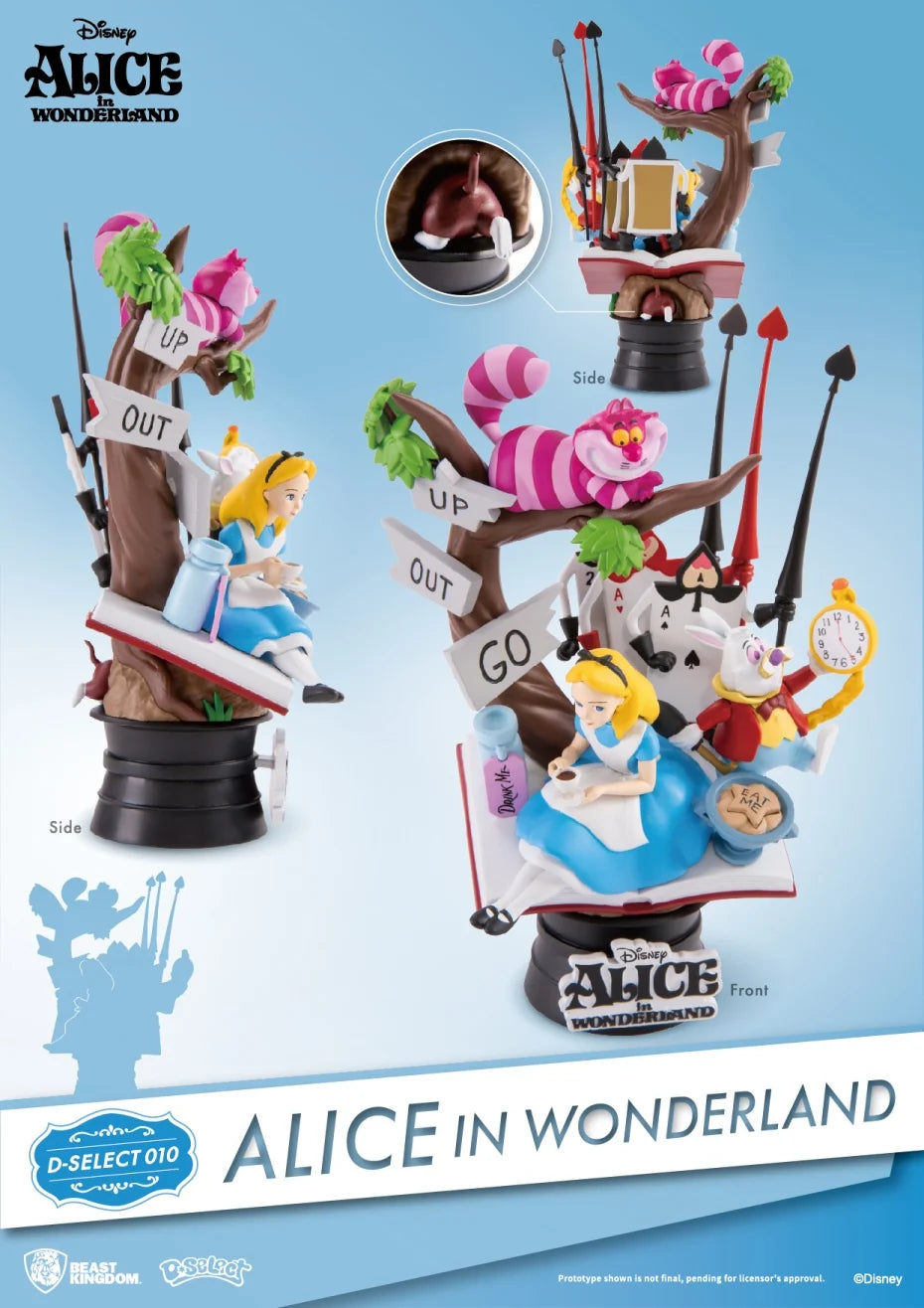 ALICE - D-Select - Alice in Wonderland Diorama - 18cm
