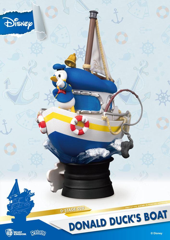 DISNEY - Donald Duck's Boat - Diorama D-Stage 15cm