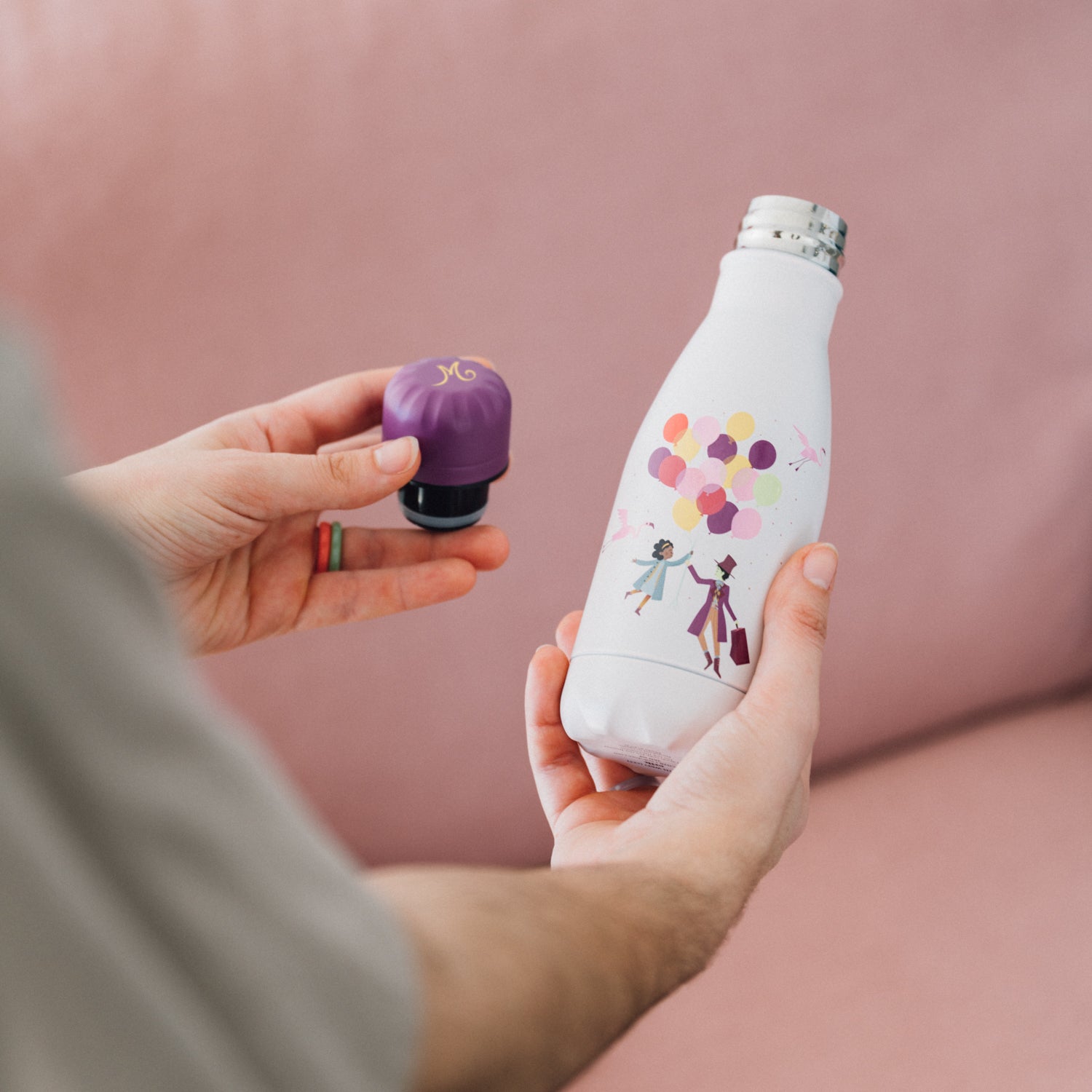 WILLY WONKA - Edelstahlflasche 'Hot&amp;Cold' - 260 ml