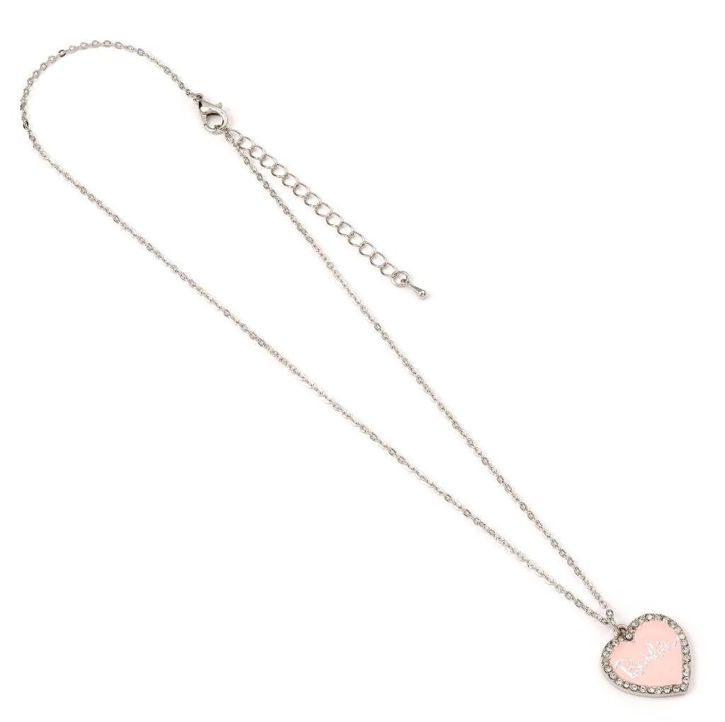 BARBIE - Chain Necklace - Pink Haert