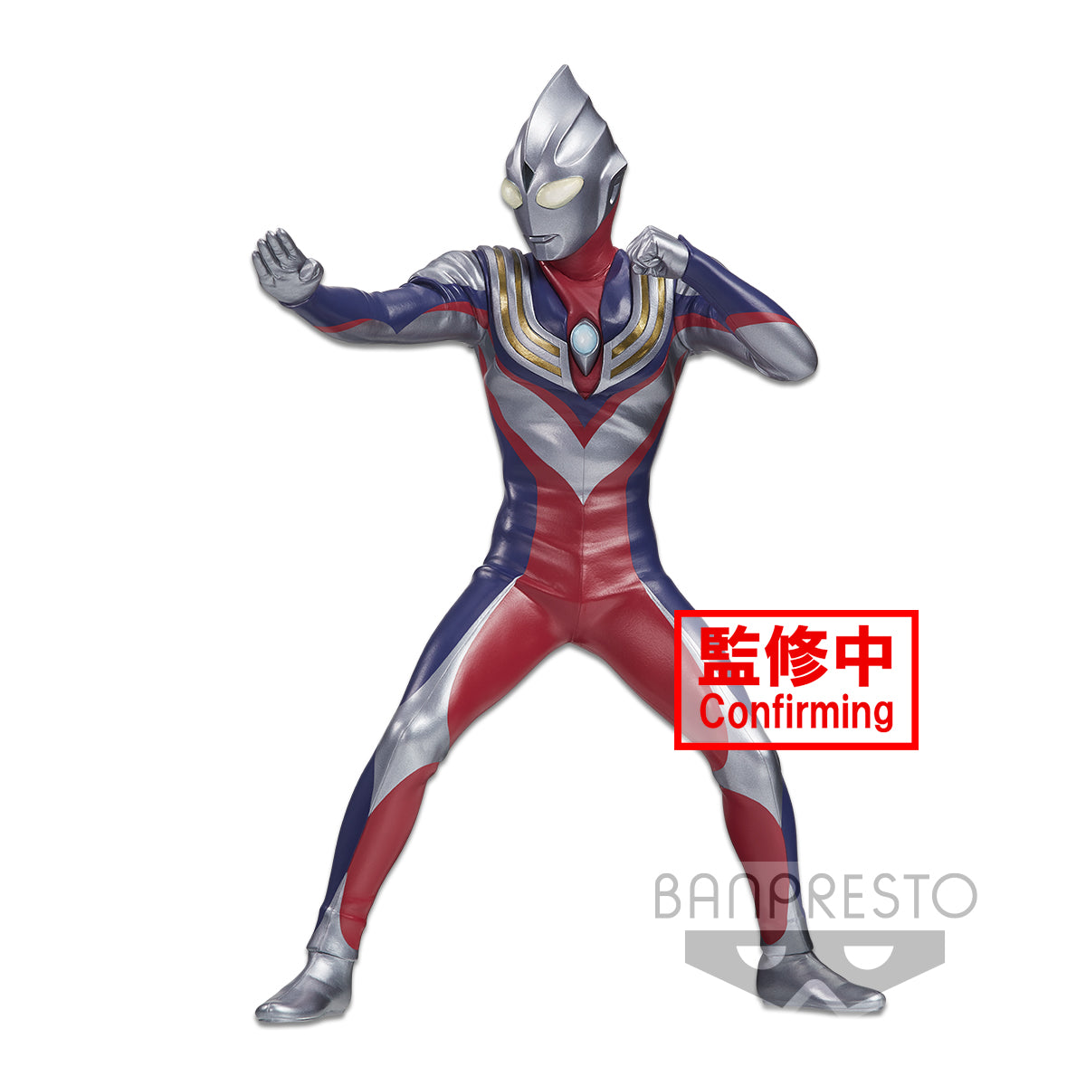 ULTRAMAN - Ultraman Tiga - Figure Hero's brave Statue 18cm