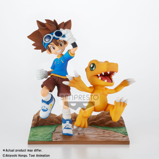 DIGIMON - Taichi & Agumon - Figure DXF-Adventure Archives 15cm