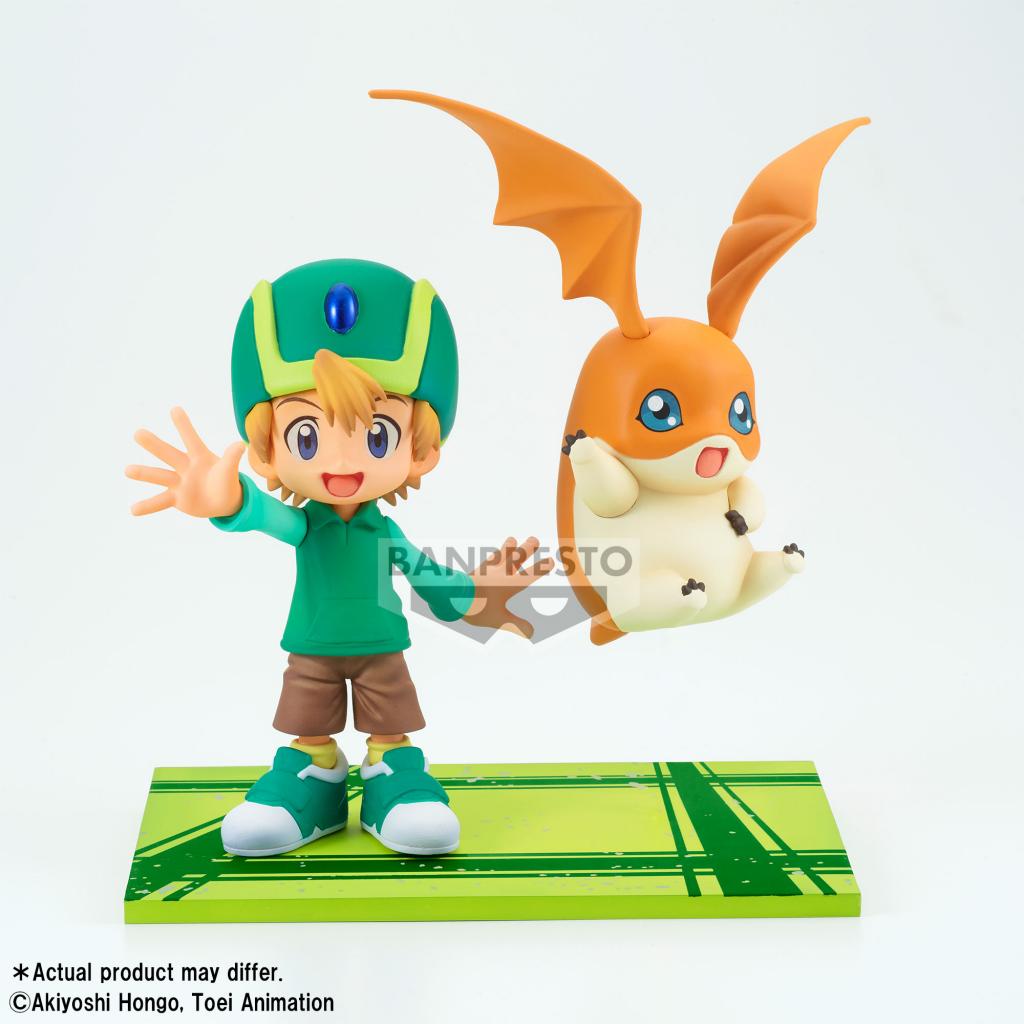 DIGIMON - Takeru  & Patamon - Figure DXF-Adventure Archives 11cm