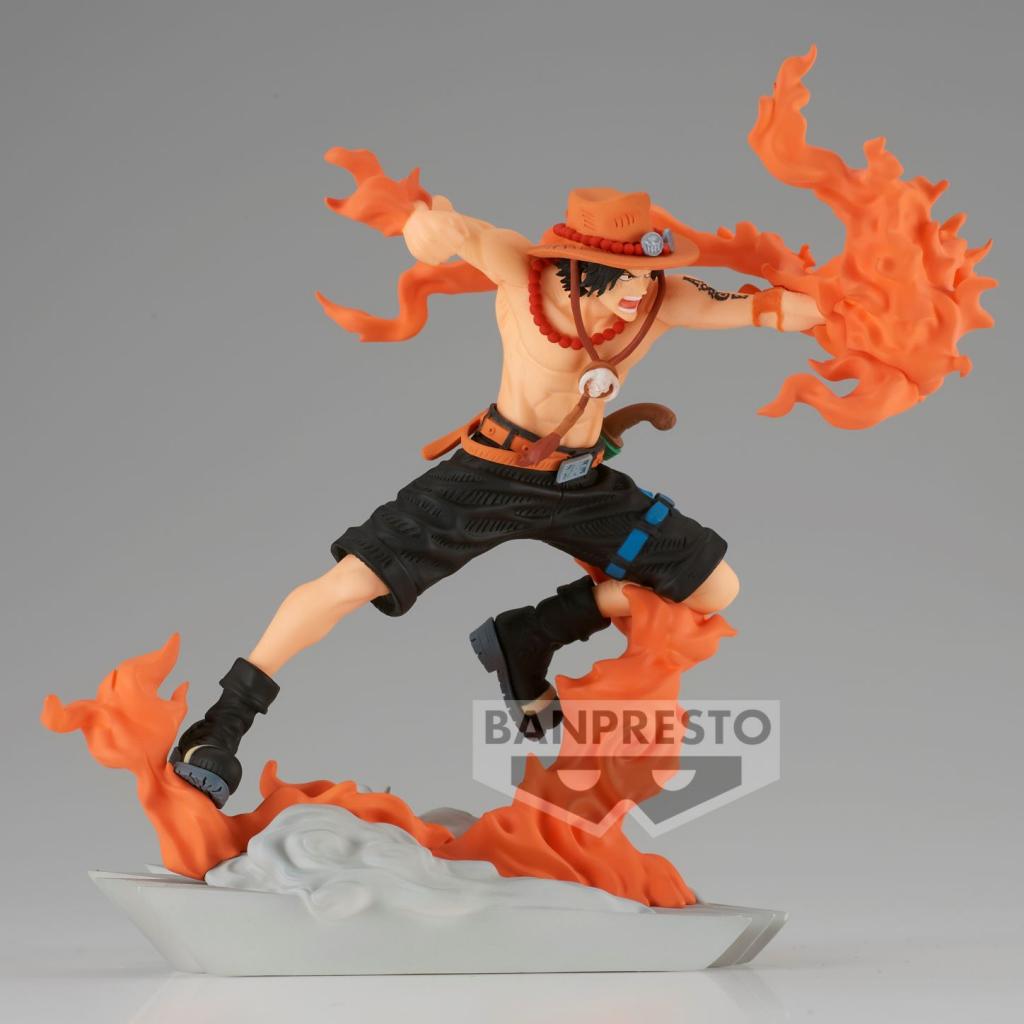 ONE PIECE - Portgas.D.ACE - Figure Senkozekkei 9cm 1/2