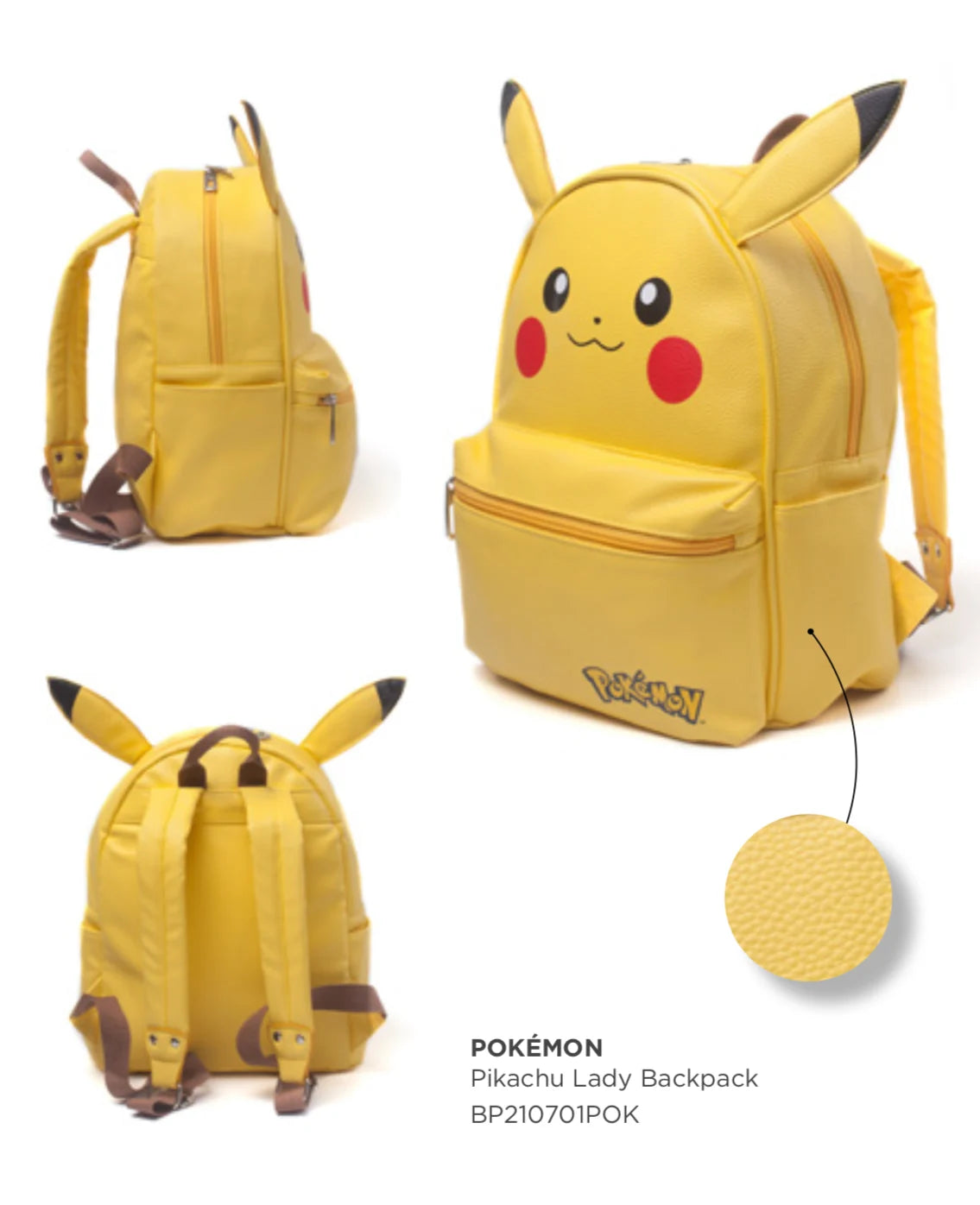 POKEMON - Pikachu - Heady - Mini-Rucksack