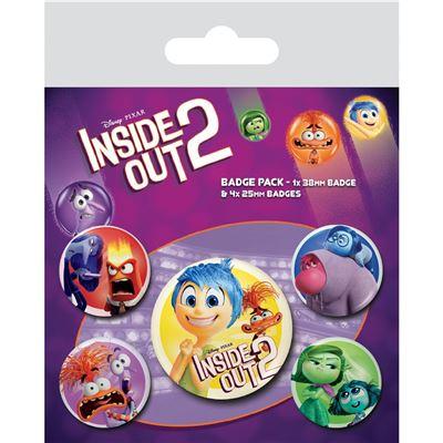 INSIDE OUT 2 - Emotional Duos - Pack 5 Badges