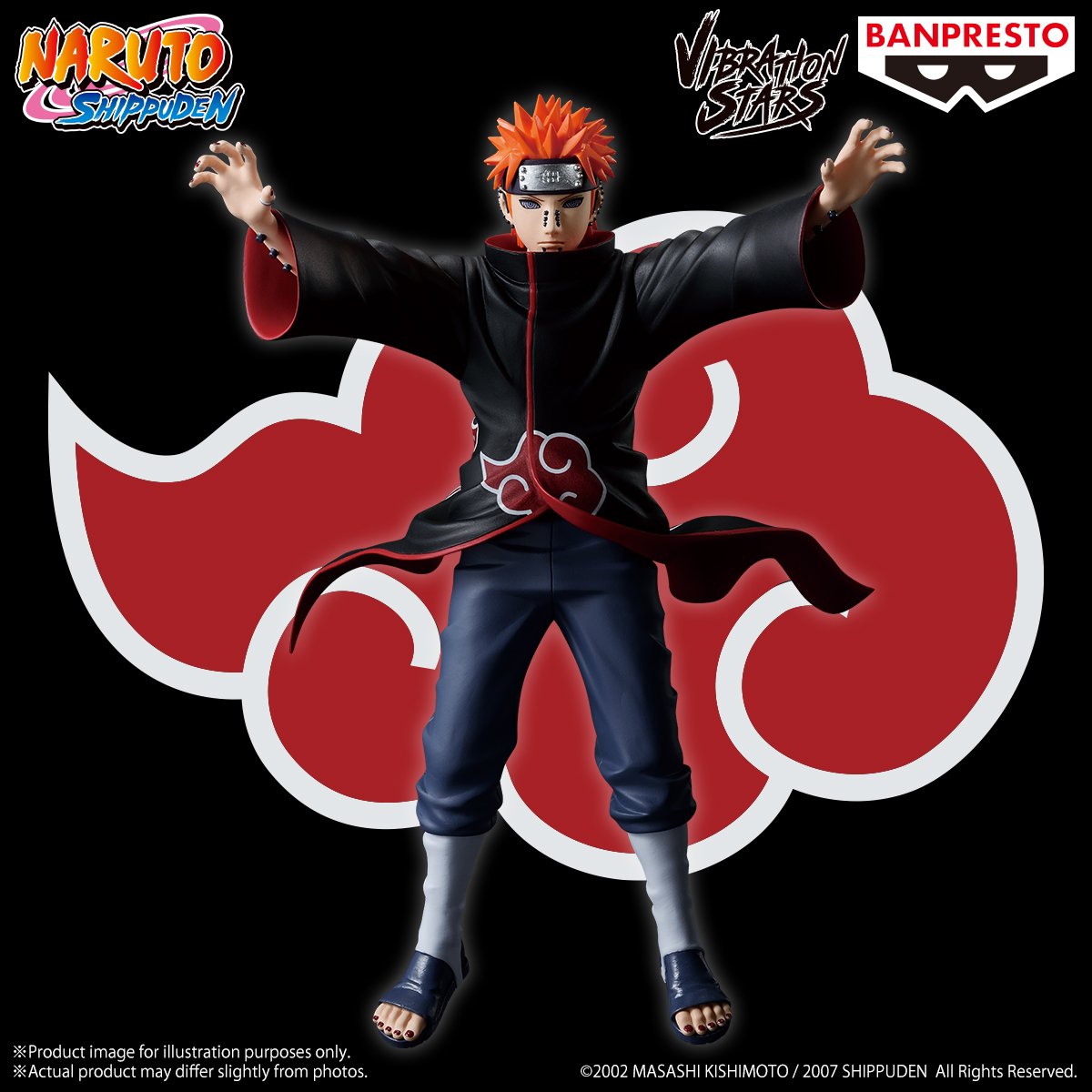 NARUTO SHIPPUDEN - Pain - Figure Vibration Stars 17cm