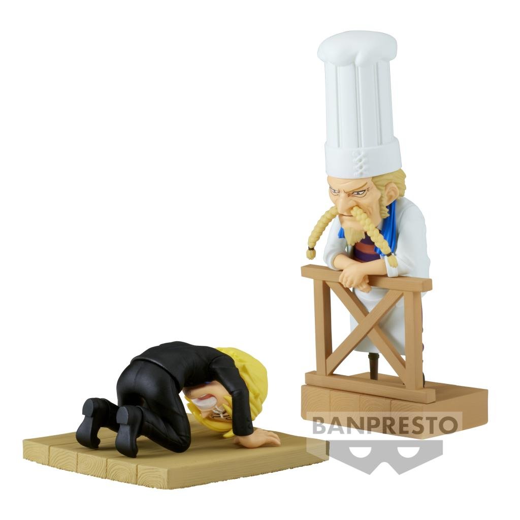 ONE PIECE - Sanji & Zeff - Figure WCF Log Stories 8cm