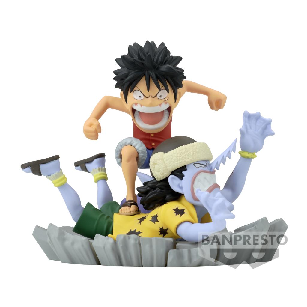 ONE PIECE - Luffy VS Arlong - Figure WCF-Log Stories 7cm