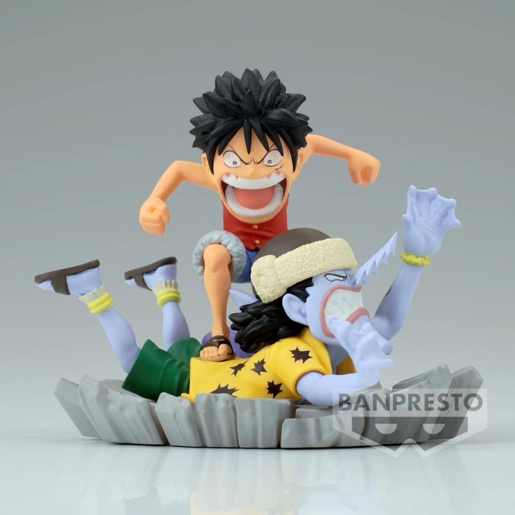 ONE PIECE - Luffy VS Arlong - Figure WCF-Log Stories 7cm
