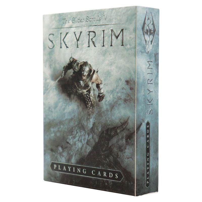 THE ELDER SCROLLS V SKYRIM - Playing Cards CDU Containing 12 Packs