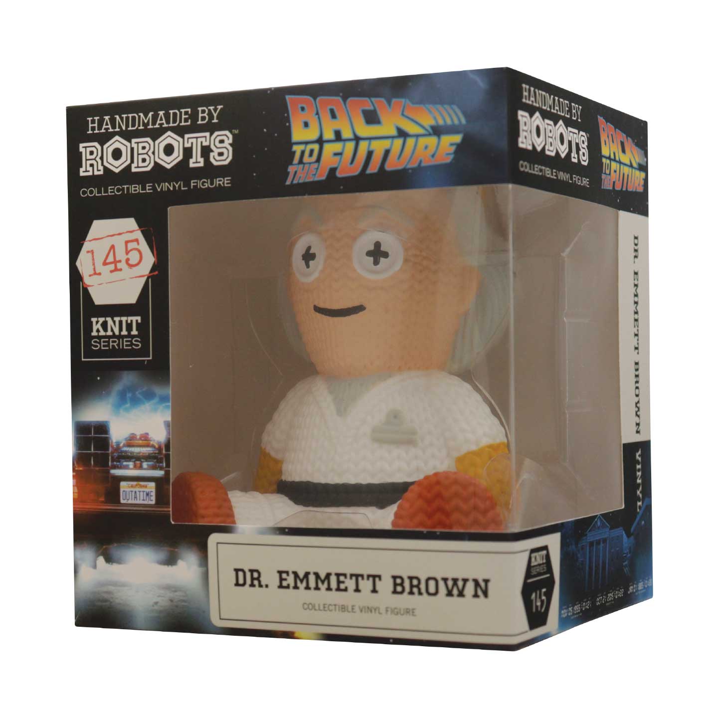 DOC BROWN – Handmade By Robots Nr. 145 Sammlerfigur aus Vinyl