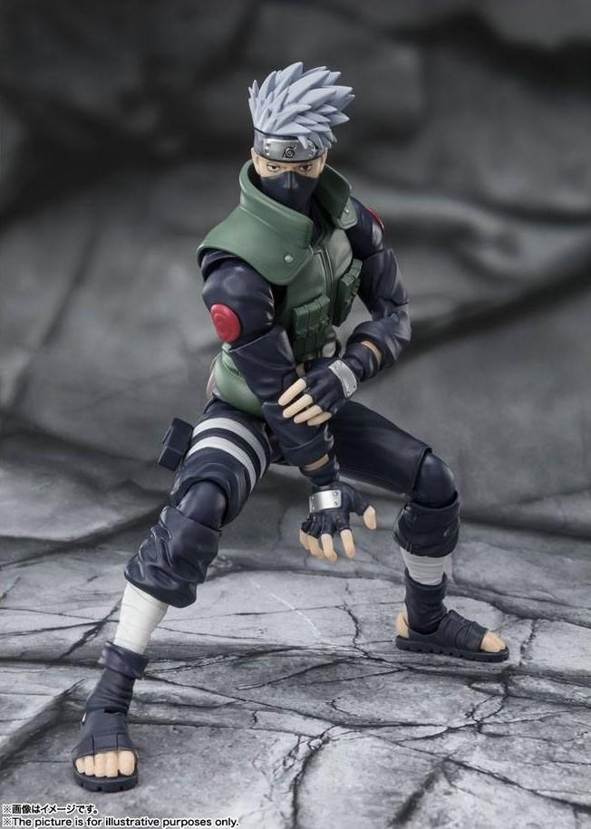 NARUTO SHIPPUDEN - Kakashi Hatake - Figure S.H. Figuarts 16cm