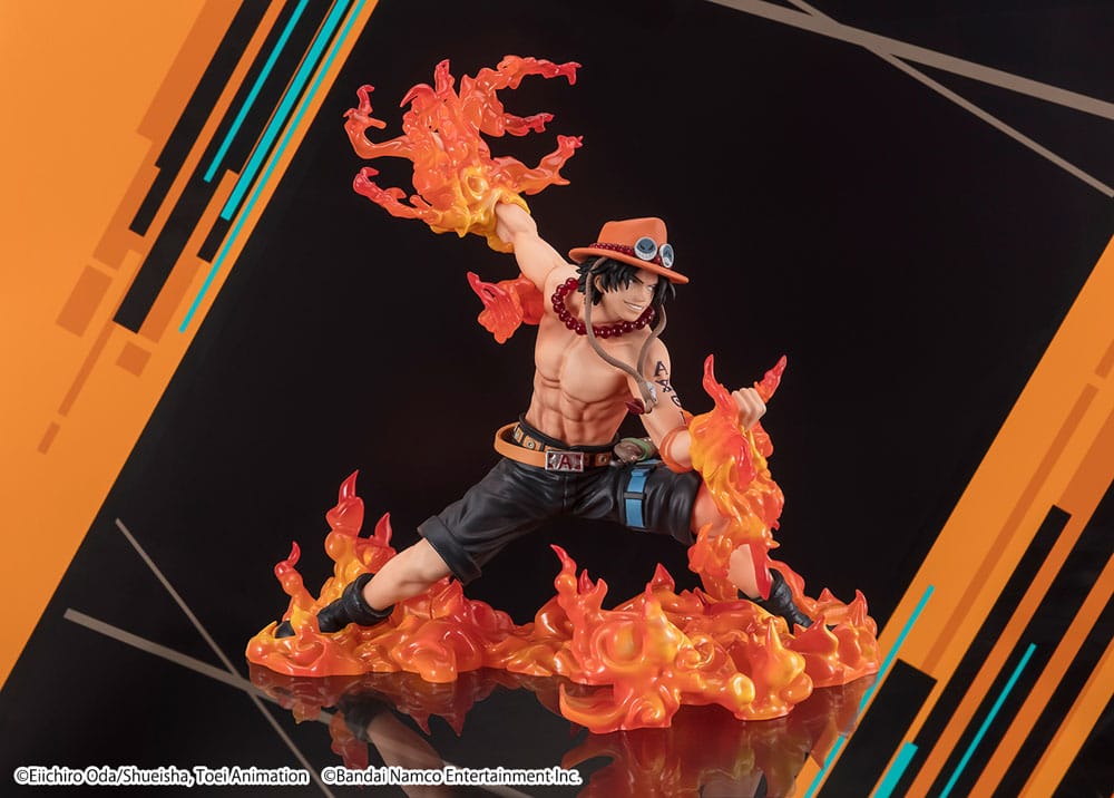 ONE PIECE - Ace "Bounty Rush 5th Anniv." - Statue FiguartsZERO 17cm