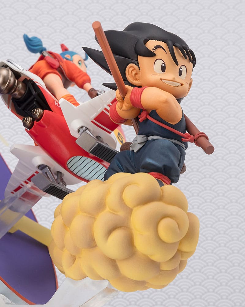 DRAGON BALL - Son Goku & Bulma - Statue FiguartsZERO 18cm