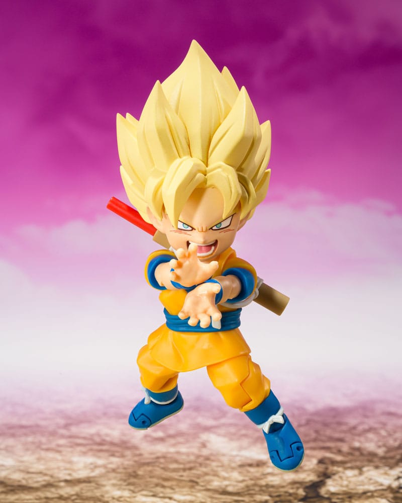 DRAGON BALL DAIMA - Super Saiyan Mini Son Goku -Fig. S.H. Figuarts 7cm