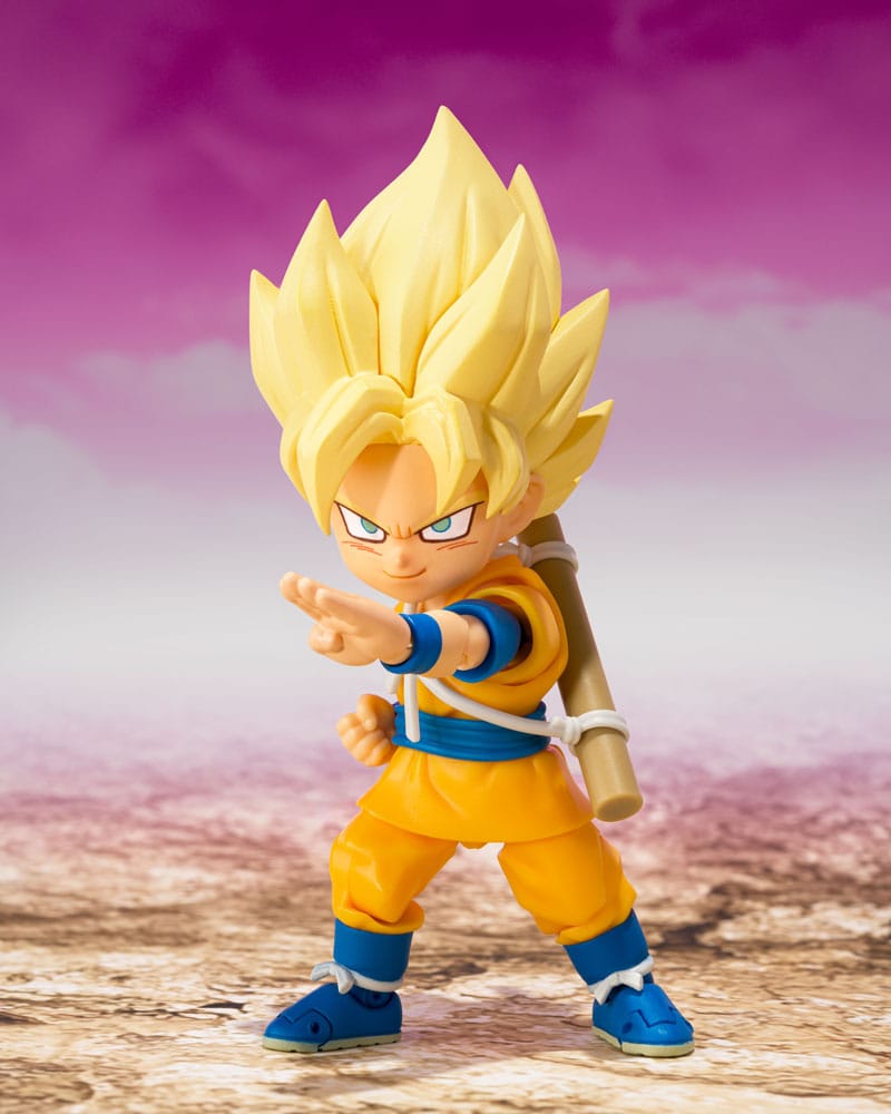 DRAGON BALL DAIMA - Super Saiyan Mini Son Goku -Fig. S.H. Figuarts 7cm