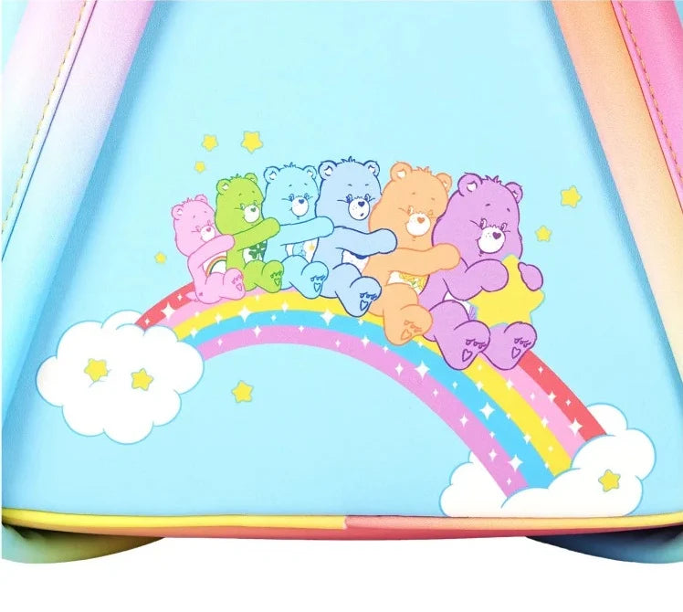CARE BEARS - Rainbow - Mini Backpack LoungeFly