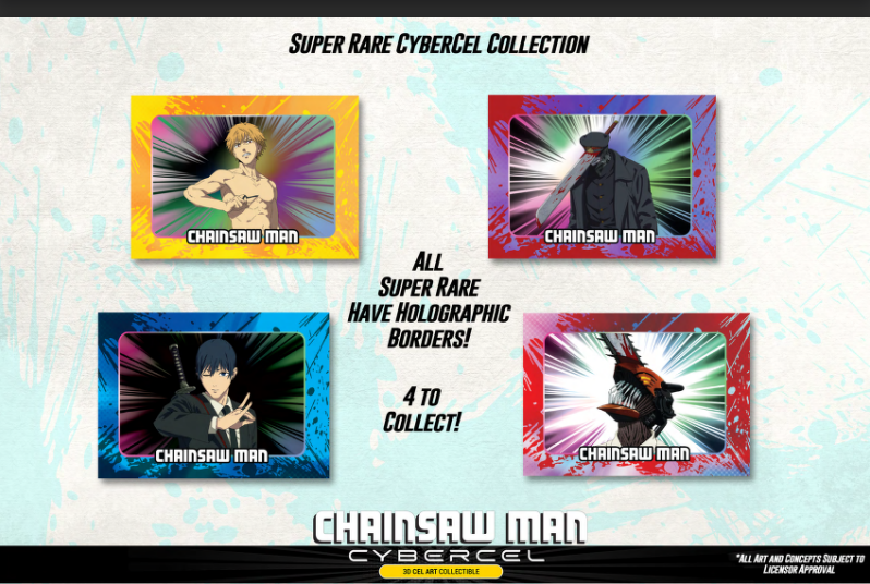 CHAINSAW MAN - Cybercell (Display 20 Pack of 3 cards)