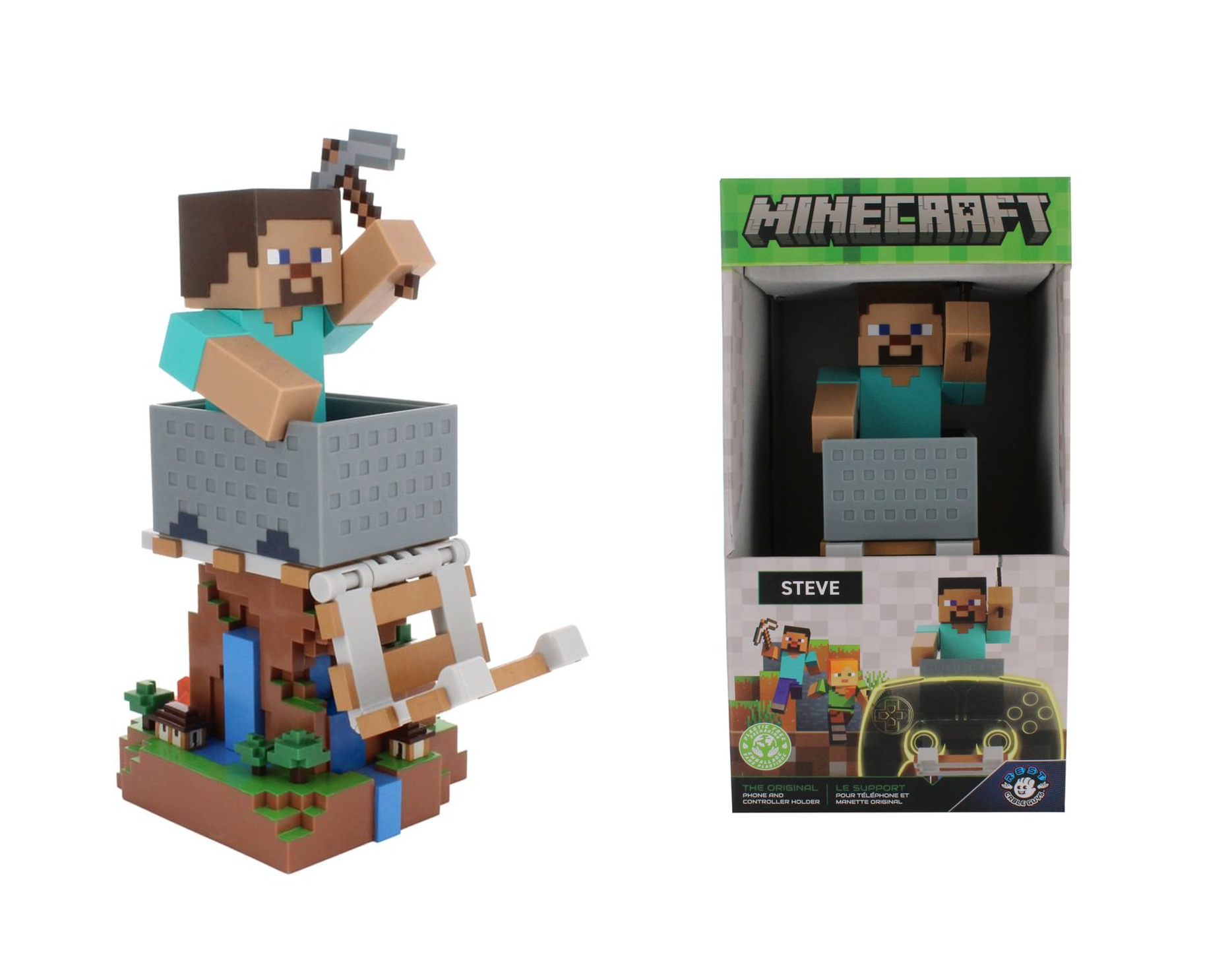 MINECRAFT - Steeve - Controller & Phone Support - 20cm