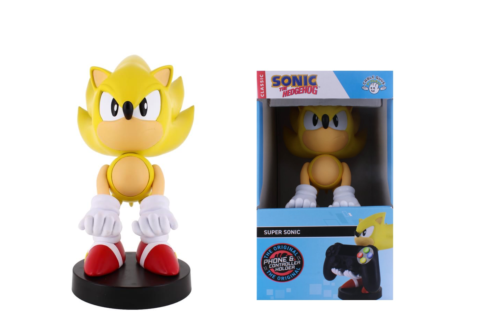 SONIC - Super Sonic - Controller & Phone Support - 20cm