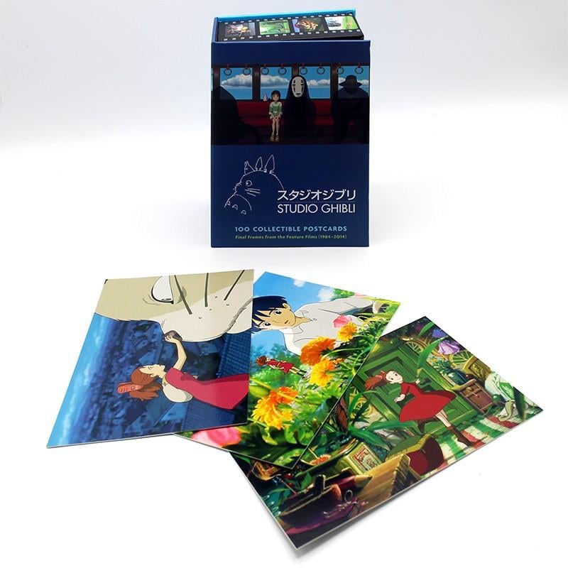 STUDIO GHIBLI – Schachtel mit 100 Sammlerpostkarten