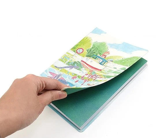 PONYO ON THE CLIFF - Ponyo & Sasuke - Notebook 17.8x12.7cm