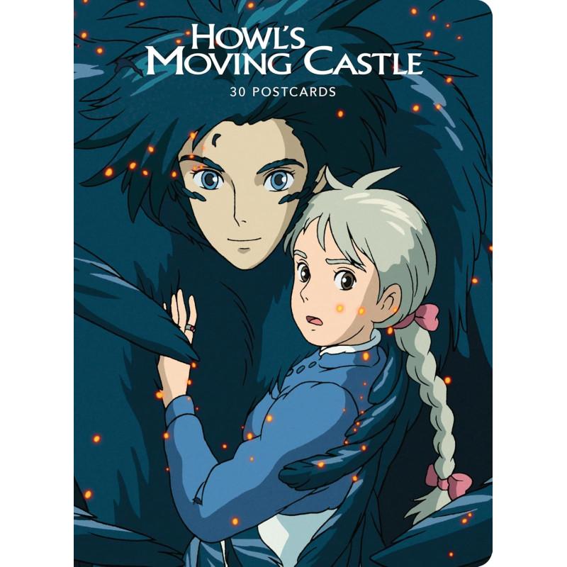 STUDIO GHIBLI - Howl's Moving Castle - Collection of 30 postcards