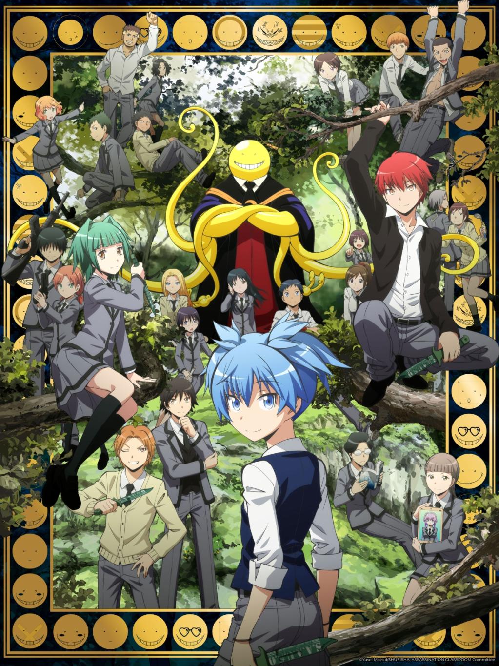 ASSASSINATION CLASSROOM - Golden Poster 30x40cm