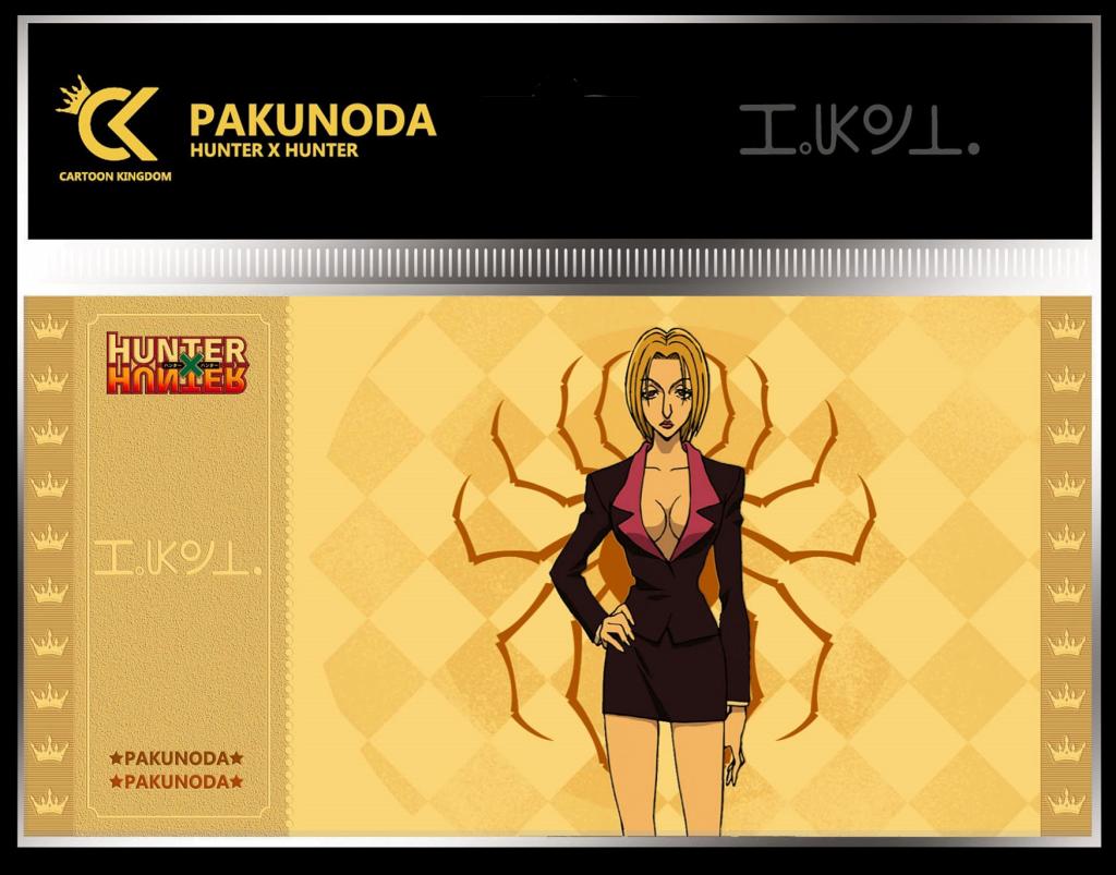 HUNTER X HUNTER Pakunoda Golden Ticket