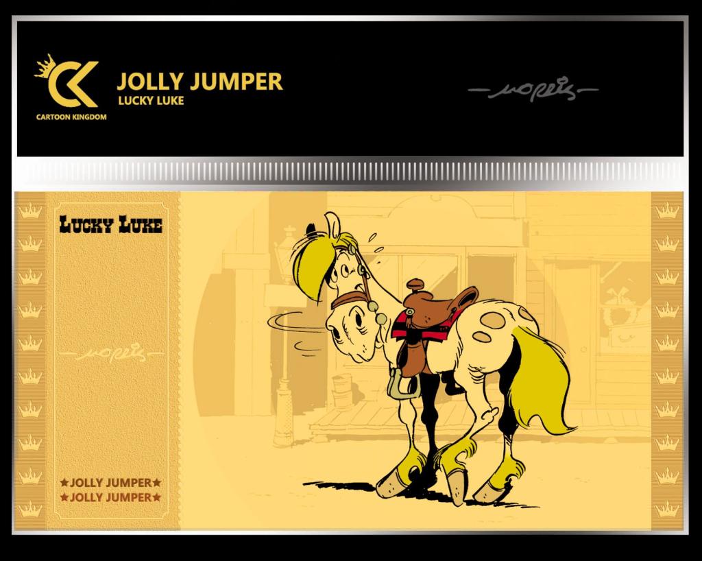 LUCKY LUKE – Jolly Jumper – Goldenes Ticket