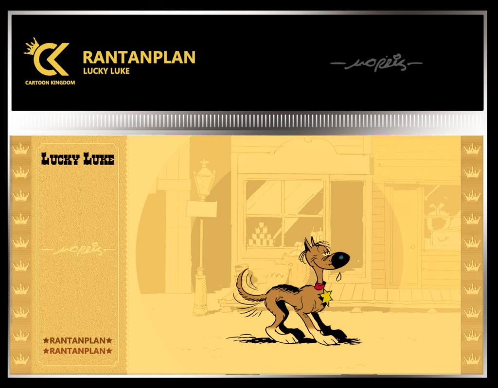 LUCKY LUKE - Rantanplan - Goldenes Ticket