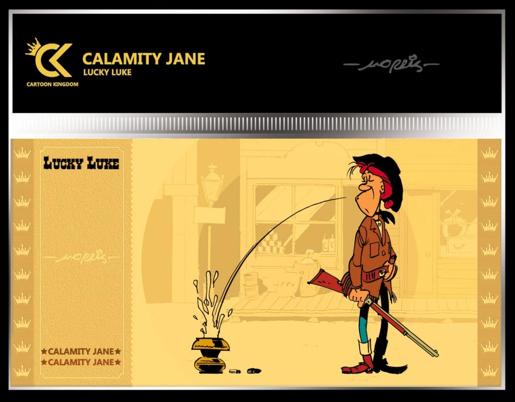 LUCKY LUKE – Calamity Jane – Goldenes Ticket