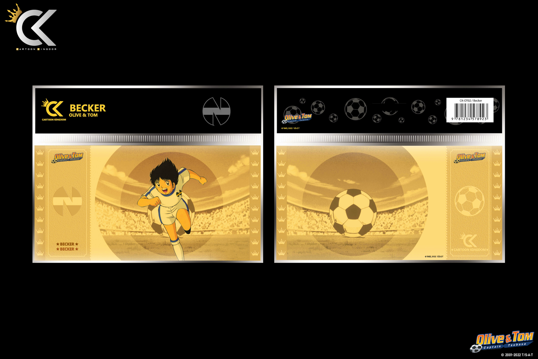 CAPTAIN TSUBASA – Becker – Goldenes Ticket