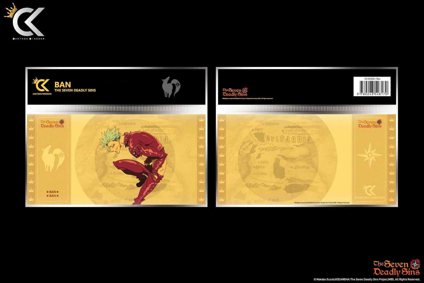 SIEBEN TÖDLICHE SÜNDEN – Verbot – Goldenes Ticket