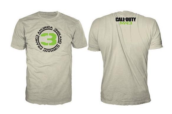 CALL OF DUTY MW3 - T-Shirt Sand - COUNTRIES 3 (XXL)