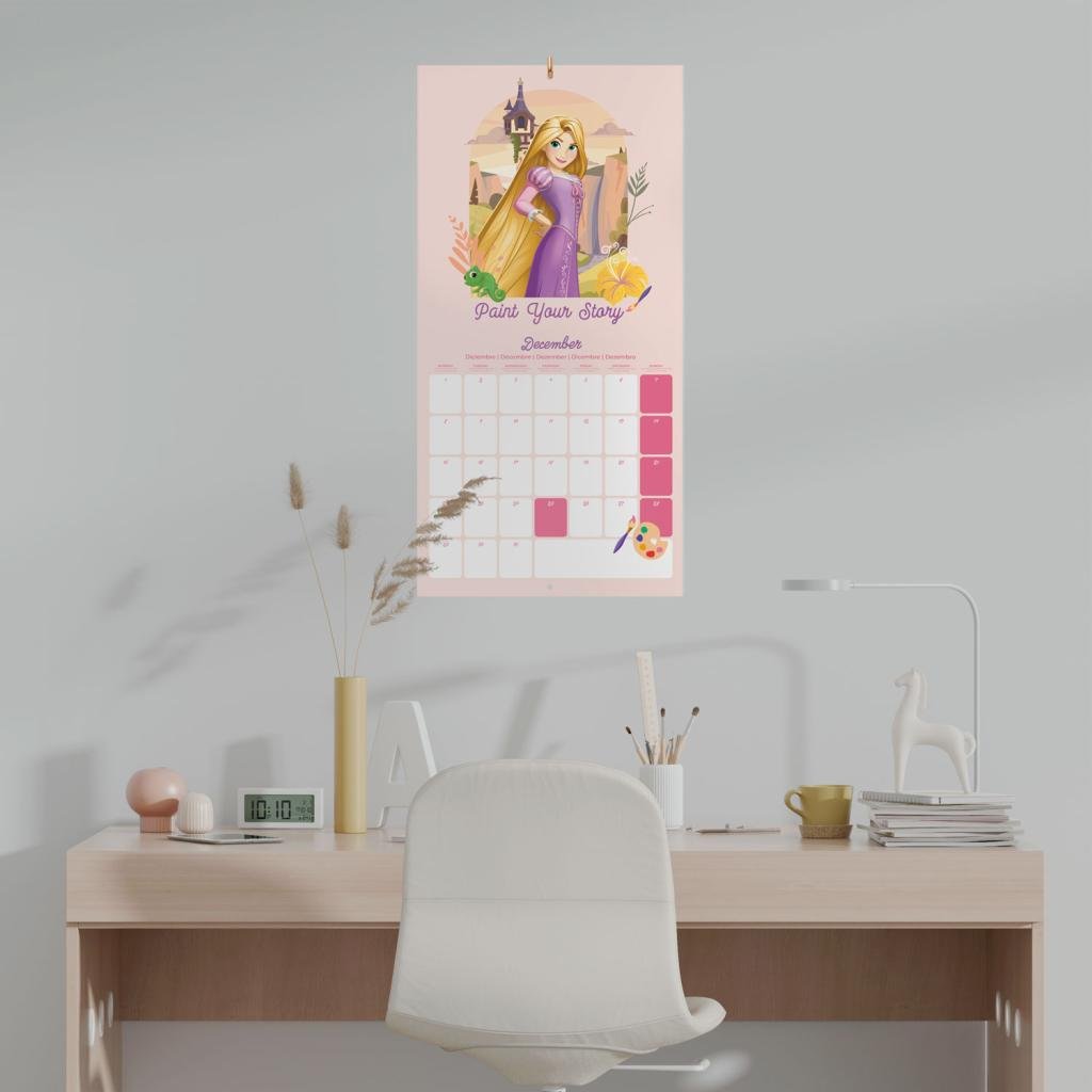 DISNEY - Princess - Wall Calendar 2025