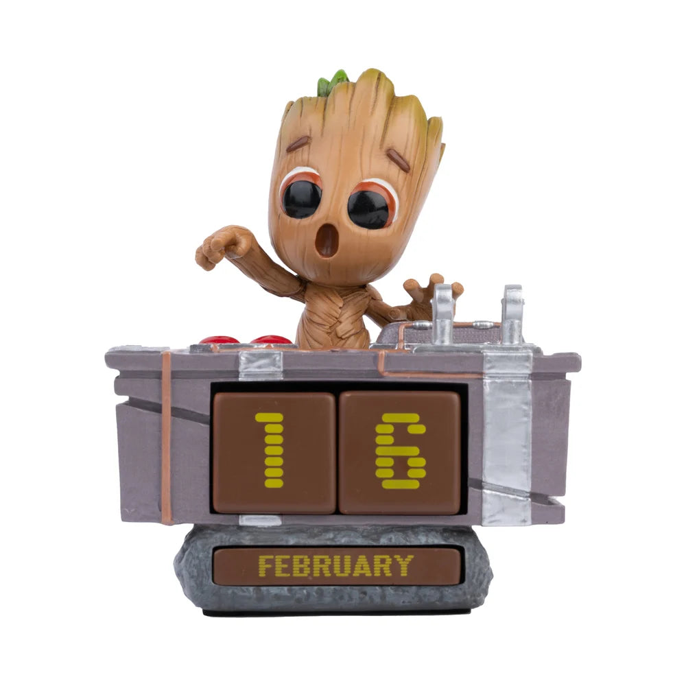 GROOT - Ewiger 3D-Kalender aus Kunstharz