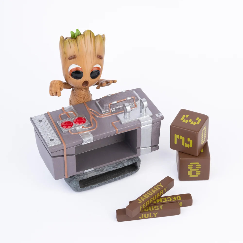 GROOT - Ewiger 3D-Kalender aus Kunstharz