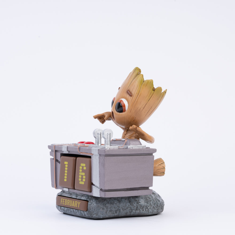 GROOT - Ewiger 3D-Kalender aus Kunstharz