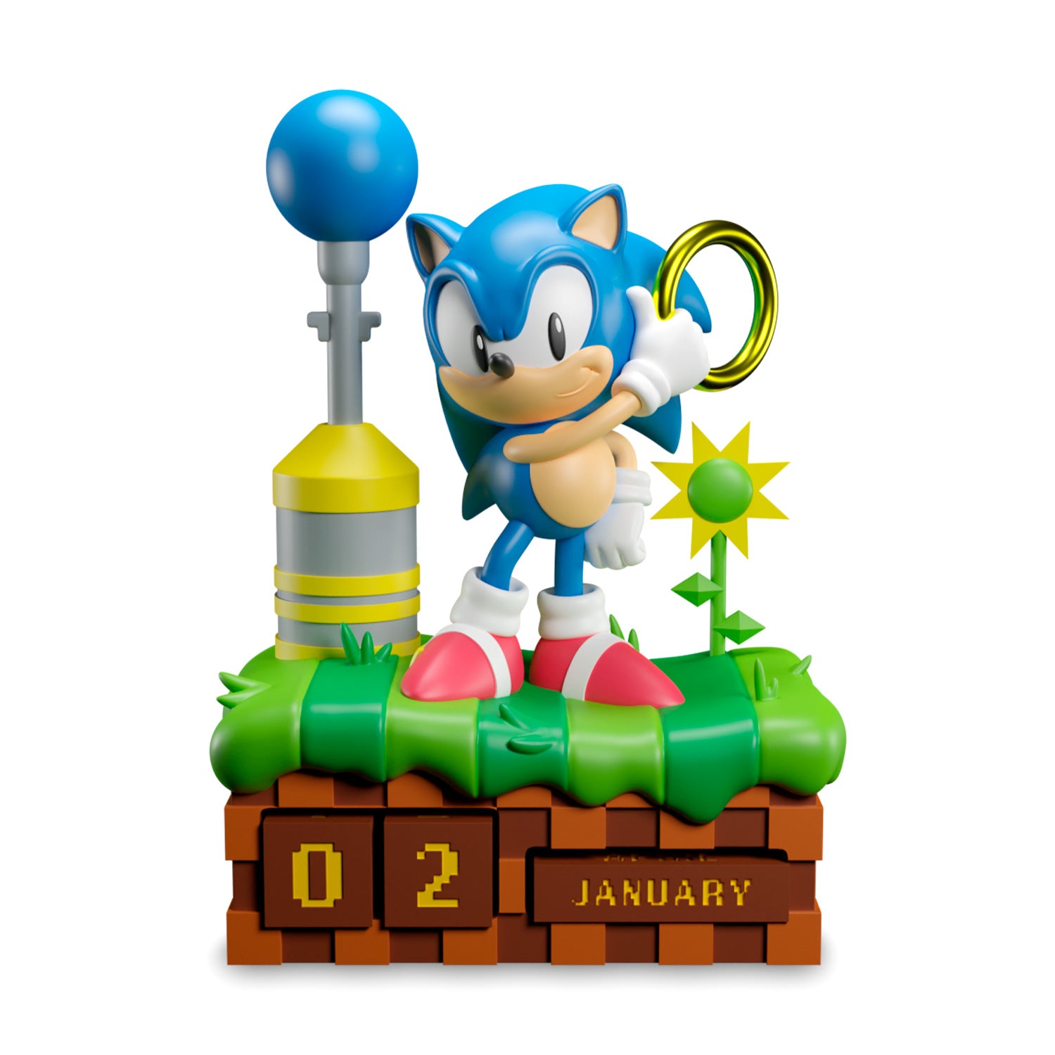 SONIC - 3D Perpetual Calendar