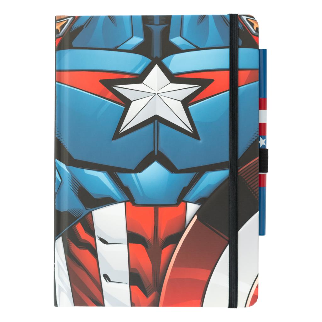 CAPTAIN AMERICA - A5 Premium Notebook + Pen